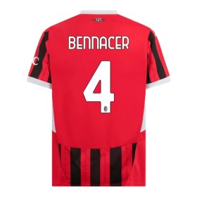Camisetas AC Milan Bennacer 4 Primera 2024-25 - Hombre
